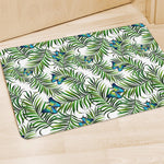 Tropical Butterfly Pattern Print Polyester Doormat