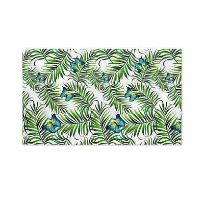 Tropical Butterfly Pattern Print Polyester Flag