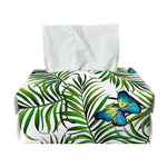 Tropical Butterfly Pattern Print Rectangle Tissue Box Cover