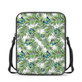 Tropical Butterfly Pattern Print Rectangular Crossbody Bag