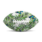 Tropical Butterfly Pattern Print Rugby Ball