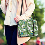 Tropical Butterfly Pattern Print Shoulder Strap Bible Bag