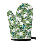 Tropical Butterfly Pattern Print Single Oven Mitt