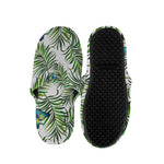 Tropical Butterfly Pattern Print Slippers