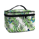 Tropical Butterfly Pattern Print Travel Makeup Bag
