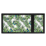 Tropical Butterfly Pattern Print Trifold Wallet