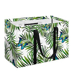 Tropical Butterfly Pattern Print Utility Tote Bag