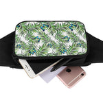 Tropical Butterfly Pattern Print Waist Bag