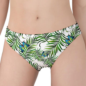 Tropical Butterfly Pattern Print Women's Panties