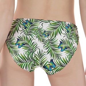 Tropical Butterfly Pattern Print Women's Panties