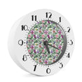 Tropical Cattleya Pattern Print Alarm Clock