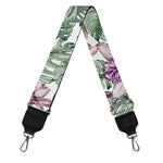 Tropical Cattleya Pattern Print Bag Strap