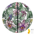 Tropical Cattleya Pattern Print Basketball