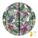 Tropical Cattleya Pattern Print Basketball