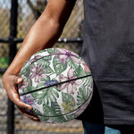 Tropical Cattleya Pattern Print Basketball