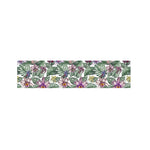 Tropical Cattleya Pattern Print Bed Runner