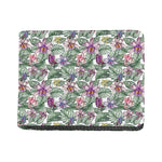 Tropical Cattleya Pattern Print Bifold Wallet