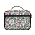 Tropical Cattleya Pattern Print Briefcase Bible Bag