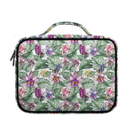 Tropical Cattleya Pattern Print Briefcase Bible Bag