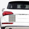 Tropical Cattleya Pattern Print Car Sticker
