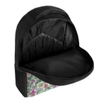 Tropical Cattleya Pattern Print Casual Backpack