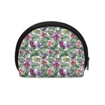 Tropical Cattleya Pattern Print Coin Purse