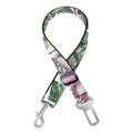 Tropical Cattleya Pattern Print Dog Seat Belt