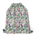 Tropical Cattleya Pattern Print Drawstring Bag