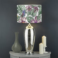 Tropical Cattleya Pattern Print Drum Lamp Shade