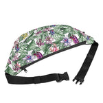 Tropical Cattleya Pattern Print Fanny Pack