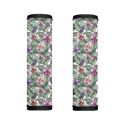 Tropical Cattleya Pattern Print Handle Covers
