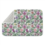 Tropical Cattleya Pattern Print Indoor Door Mat