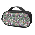 Tropical Cattleya Pattern Print Insulin Cooler Travel Case