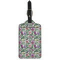 Tropical Cattleya Pattern Print Luggage Tag
