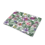 Tropical Cattleya Pattern Print Pet Cooling Mat Cover