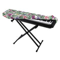 Tropical Cattleya Pattern Print Piano Keyboard Cover