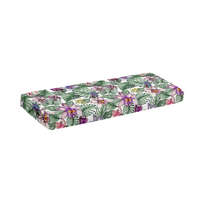 Tropical Cattleya Pattern Print Piano Keyboard Cover