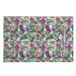 Tropical Cattleya Pattern Print Placemat