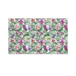Tropical Cattleya Pattern Print Polyester Flag
