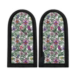 Tropical Cattleya Pattern Print Skillet Handle Cover