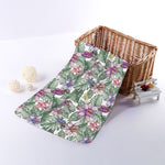 Tropical Cattleya Pattern Print Towel