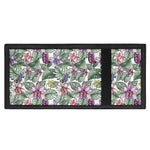 Tropical Cattleya Pattern Print Trifold Wallet