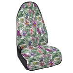 Tropical Cattleya Pattern Print Waterproof Car Seat Cover