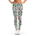 Tropical Cattleya Pattern Print Women's Leggings