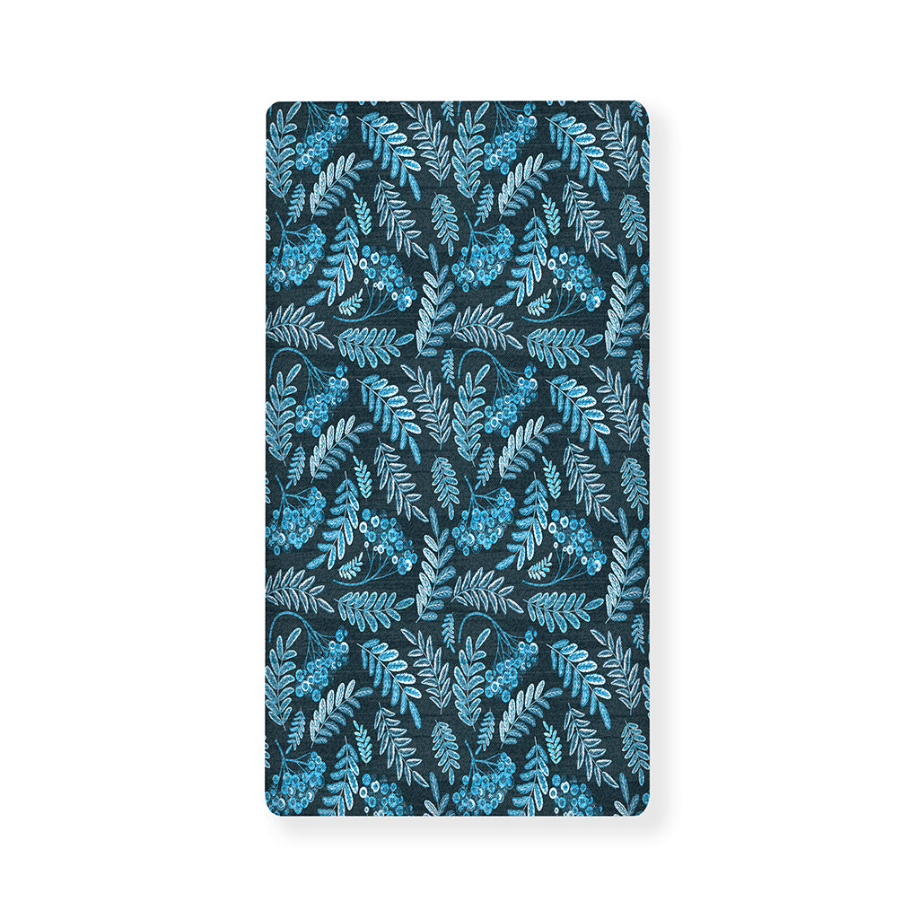 Tropical Denim Jeans Pattern Print Baby Crib Sheet