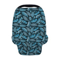 Tropical Denim Jeans Pattern Print Baby Seat Cover