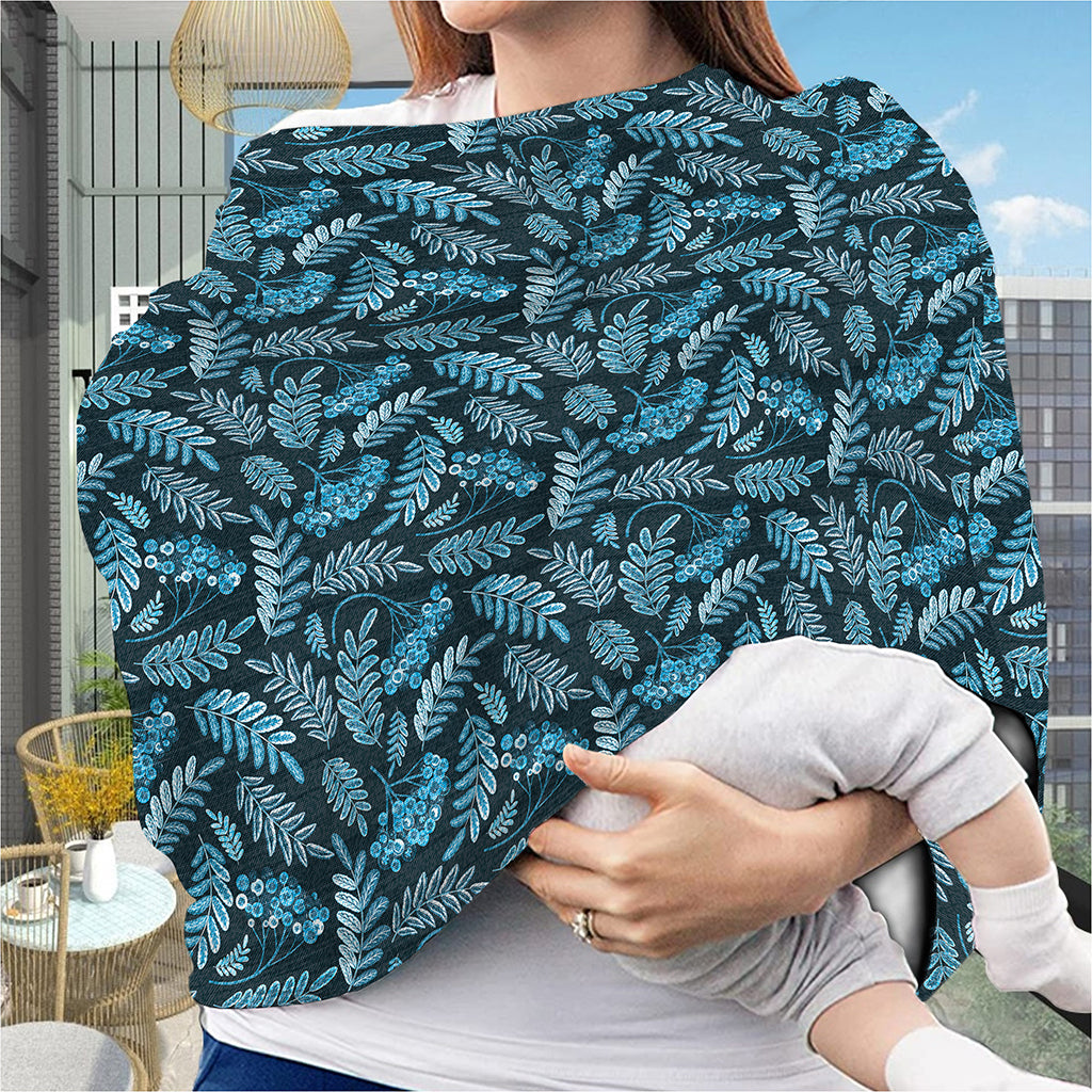 Tropical Denim Jeans Pattern Print Baby Seat Cover