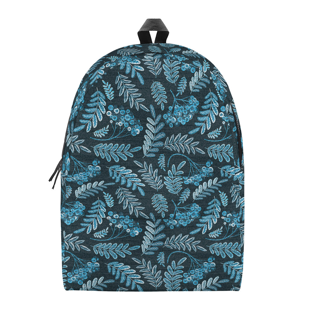 Tropical Denim Jeans Pattern Print Backpack