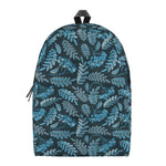 Tropical Denim Jeans Pattern Print Backpack