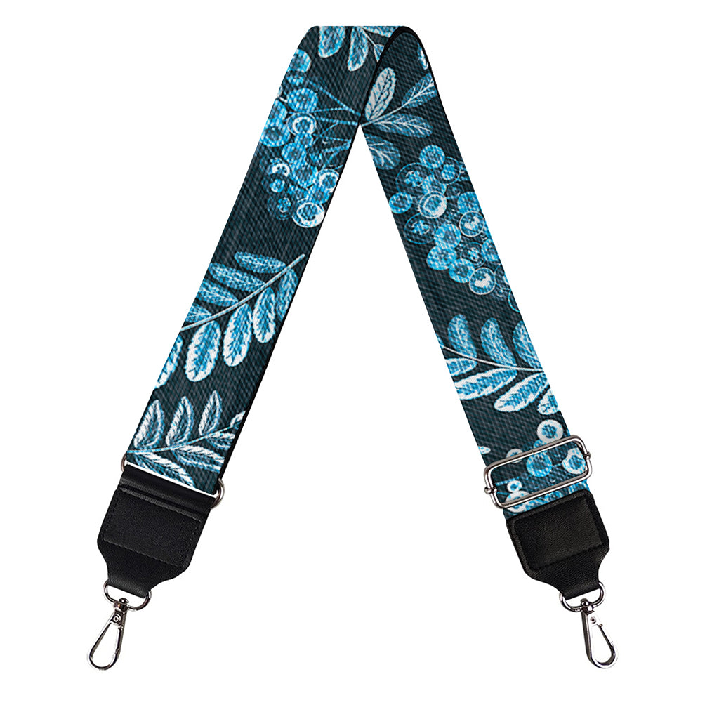 Tropical Denim Jeans Pattern Print Bag Strap